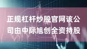 正规杠杆炒股官网该公司由中际旭创全资持股
